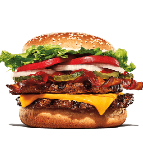 Bacon Cheese Double Whopper