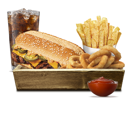 Long Chilli Cheese Burger