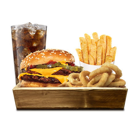 Plant Based Double Cheeseburger